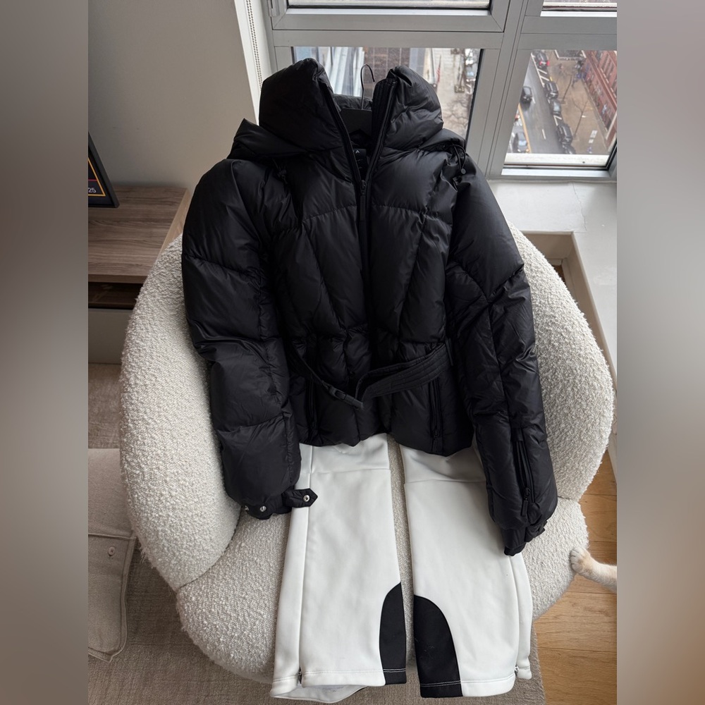 Ski Bundle Black Jacket and White Ski Pants - Picture 11 of 11